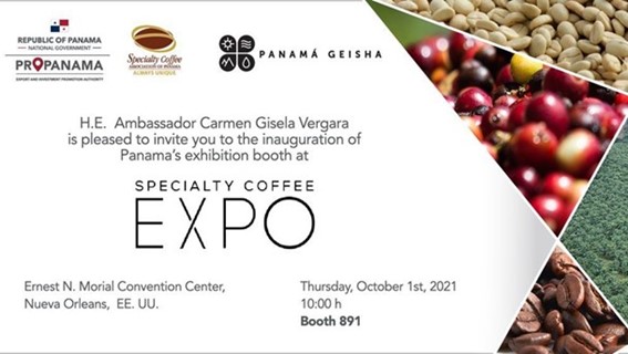 SPECIALTY COFFEE EXPO Del 30 de septiembre al 3 de octubre de 2021.