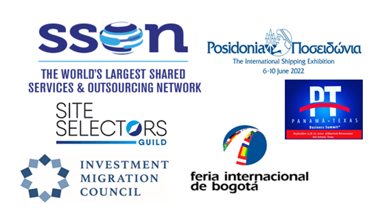 Ferias y cumbres internacionales de inversión Estrategia Atracción de Inversión.