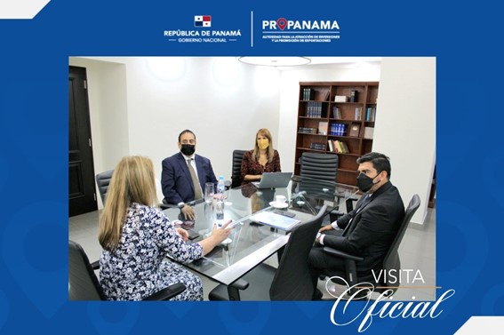 Visita Oficial S.E. Clarems Endara, Embajador y secretario Permanente del Sistema Económico Latinoamericano.