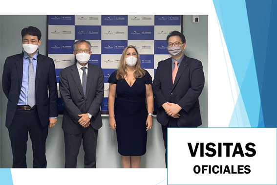 Visitas Oficiales Delegación de la Embajada de Corea en Panamá.
